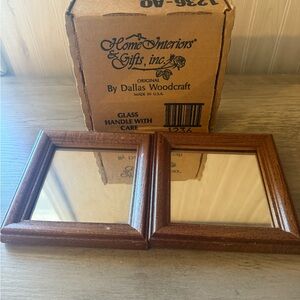 Wooden Framed Mirrors